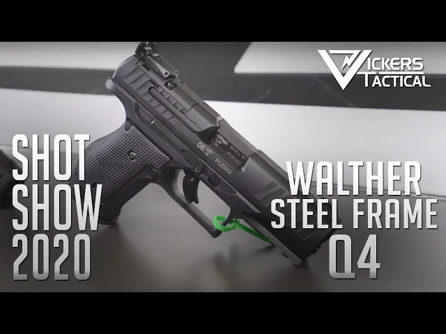 shot show 2020 - walther steel frame q